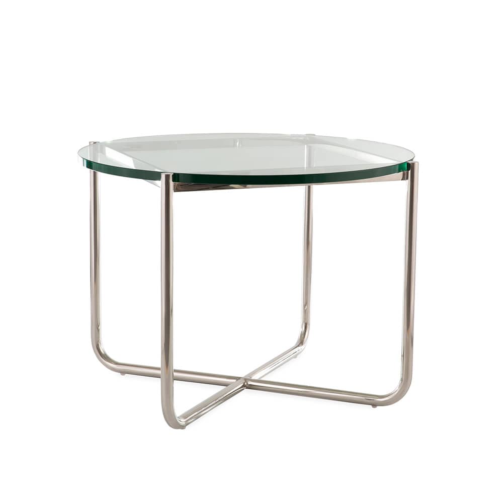 Front view of the Barcelona Side Occasional Table on a white background